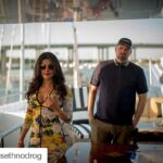 Priyanka Chopra Instagram - Haha love creating Victoria with u @sethnodrog I seem to be liking being bad too much 😈#Repost @sethnodrog with @repostapp. ・・・ On set with our inimitable & beautiful villainess @priyankachopra #evilneverlookedsogood #badgirl #baywatch #onset