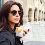 Priyanka Chopra Instagram – NYC hotdogs.. #midnightcravings