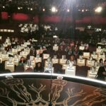 Priyanka Chopra Instagram – View from the stage! Rehearsals !! #Oscars good luck @chrisrock tomorrow will be so fun! #goodluckChris