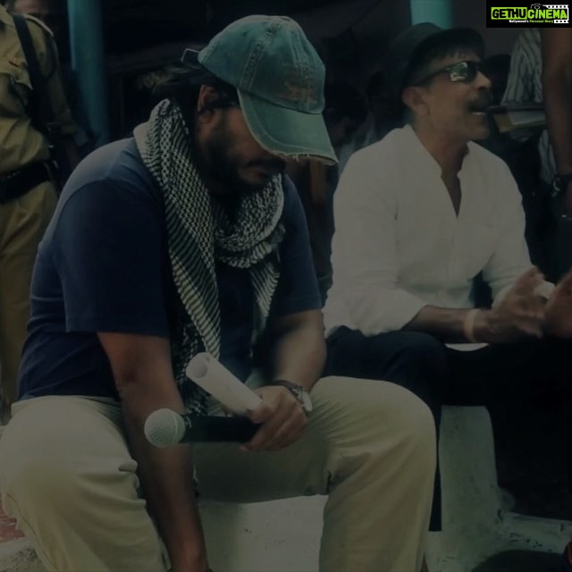 Priyanka Chopra Instagram - Here's a little known fact about Prakash Jha... apart from being an amazing director, he also has a talent for making grown men quake in their boots every time he picked up the directors mike! Fun to watch when it's directed elsewhere... scary to be on the receiving end! #PrakashJha sorry sir but I just couldn't resist! #jaigangaajal