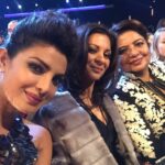 Priyanka Chopra Instagram - Me n my dates!! #PCAs last night! @anjulaacharia @madhuchopra