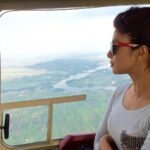 Priyanka Chopra Instagram – I think I give another meaning to ‘head in the clouds’ #AlwaysFlying