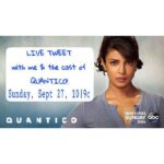 Priyanka Chopra Instagram – Who is gonna do this with me??!!#quantico