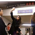 Priyanka Chopra Instagram – Traffic was neck to neck in NYC cause Pope Francis was in town so jumped on the subway! First time after high school! #memories @divya_jyoti