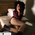 Priyanka Chopra Instagram - LoL! Doing lines while waiting for walls to fly! Ure too fun @rmorrison. #Repost @rmorrison with @repostapp. ・・・ Waiting for walls to fly w/ @priyankachopra #quanticothecomedy #quantico