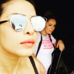 Priyanka Chopra Instagram – Obsessed with my new shades!!! @stephaniebrookebarnes hating!!! LoL!