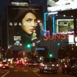 Priyanka Chopra Instagram - And it's September! @abcquantico goes up on sunset blvd! Good things happen in sept! #MaryKom #QUANTICO #FingersCrossed