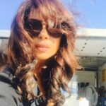 Priyanka Chopra Instagram – Battling the wind on set! #QUANTICO #COMINGTHISFALL #AlexParrish