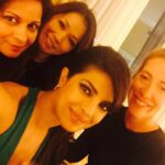 Priyanka Chopra Instagram - Dream team! Thank u ladies! Love yall n miss yall!! @kcslee @anjulaacharia Dana supnick #TCA #QUANTICO #COMINGTHISFALL