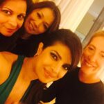 Priyanka Chopra Instagram – Dream team! Thank u ladies! Love yall n miss yall!! @kcslee @anjulaacharia Dana supnick #TCA #QUANTICO #COMINGTHISFALL