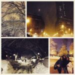 Priyanka Chopra Instagram – Beautiful Boston #WinterWonderland #family @divya_jyoti #PoojaMathur