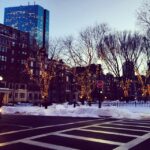 Priyanka Chopra Instagram – Beautiful snowy Boston!!! Off to rehersals!