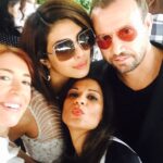 Priyanka Chopra Instagram - Fun aft at #RocNation !! @mauroporcini @anjulaacharia @dsuppie5