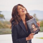 Priyanka Chopra Instagram - That feeling when I’m holding my book in my hands for the first time... just kidding, I only received the jacket so I wrapped it around a book to see what it would really feel like. 😂 I can’t wait to get the first printed copy next month! Pre order your copy at the link in bio. #Unfinished 📷: @cibellelevi