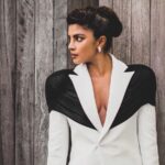 Priyanka Chopra Instagram - One of my priorities as the BFC Ambassador for Positive Change is to celebrate the extraordinary talent of South Asian designers. Tonight I’m wearing @kaushik_velendra, a South Asian born designer who is breaking stereotypes, pushing for more sustainable fashion, and changing the way South Asians in the industry are perceived. Not to mention, he opens up his studio space in London to South Asian design students who are struggling to find a place to create. ❤️ Thank you for tonight’s amazing look. I can’t wait to see all the bright places your career takes you! And a special thank you to @luxurylaw for introducing me to this supremely talented human. My 📸- @chasefoster and @divya_jyoti