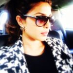 Priyanka Chopra Instagram – #bored #traffic #selfies