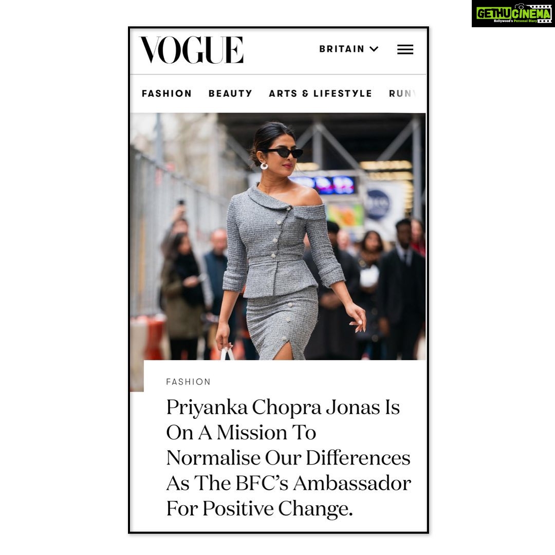 Priyanka Chopra Instagram - I am honored to be the British Fashion Council’s Ambassador for Positive Change while I’m living and working in London over the next year. We’ll have some really exciting initiatives to share soon, and I look forward to bringing you on this journey with me. @britishfashioncouncil @97crush Print by: @richardquinn