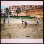 Priyanka Chopra Instagram - Fun day ended with some beach volley!! Too fun! #Gunday #Oman #AllInADaysWork