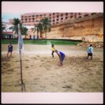 Priyanka Chopra Instagram - Fun day ended with some beach volley!! Too fun! #Gunday #Oman #AllInADaysWork