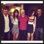 Priyanka Chopra Instagram - Team #krrish3 in Delhi.. Rakesh sir, @ihrithik @vivek_oberoi and Kangana