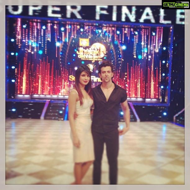 Priyanka Chopra Instagram - Jhalak super finale... #Krrish3 coming up!!!! Lets goooo