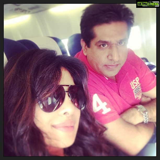 Priyanka Chopra Instagram - Delhi bound.. #Zanjeer promotions..2 days to go.. @saketts