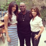 Priyanka Chopra Instagram - Thank you for the advice @yo_randyjackson... Here's to taking over the world! Was lovely meeting u @PaulaAbdul