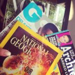 Priyanka Chopra Instagram - Catching up on my reading... #airportteachings #fewofmyfavoritethings