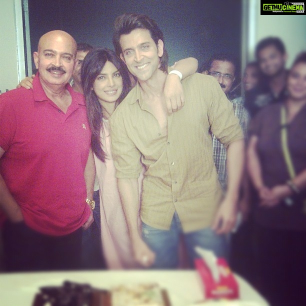 Priyanka Chopra Instagram - Film wrap #Krrish3 ! Yay! Congrats team !