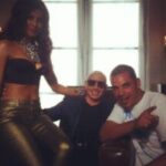 Priyanka Chopra Instagram - With @emilnava n @pitbull ..