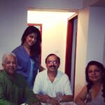Priyanka Chopra Instagram - I love my family.... Counting blessings for having a wonderful caring family.. Thank u for being here for dad..