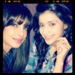 Priyanka Chopra Instagram - Late night shoot with my sistah!! Barbie in da house