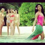 Priyanka Chopra Instagram - I was 17! The miss world swim wear round in Mauritius! Was shy to remove my bandni sarong..haha!