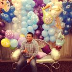 Priyanka Chopra Instagram – My future producer @tanuj_garg being the mommy at a friends baby shower!! Bwaahahahah!