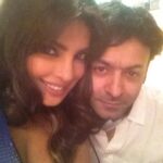 Priyanka Chopra Instagram - The 'desi' and his 'girl' with @tarunmansukhani shooting Nikon!