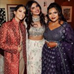 Priyanka Chopra Instagram – Love, laughter and a room full of badass desi boss ladies. Thank you @mindykaling, @deepica + @meena for a lovely pre Diwali celebration. ✨ Los Angeles, California