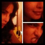 Priyanka Chopra Instagram - Feeling aggressive in the studio!! Lets bring the house down!!!