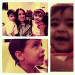 Priyanka Chopra Instagram – Ridhima with my niece n nephew tanishq n amaira… Chooooo chweet