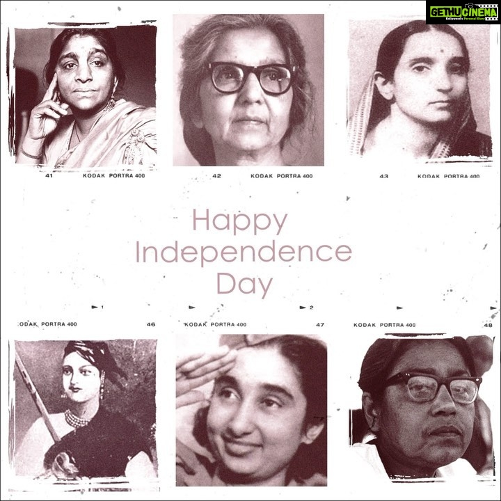 Priyanka Chopra Instagram - History is made when women take strides towards change. 🙏🏼#Happy74thIndependenceDay 🇮🇳 #womeninhistory #changemakers