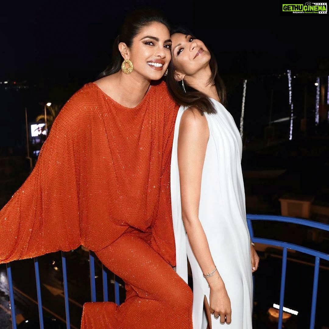 Priyanka Chopra Instagram - Happiest birthday my dear Anj ♥️...We dream big together over cocktails and make those dreams come true. We cry, we laugh and know we can navigate anything. You are someone I can always depend on for your invaluable insight on everything. I adore you sweet Anju. Please know that we may not be together today to celebrate but you are very loved 🤗😘 @anjula_acharia