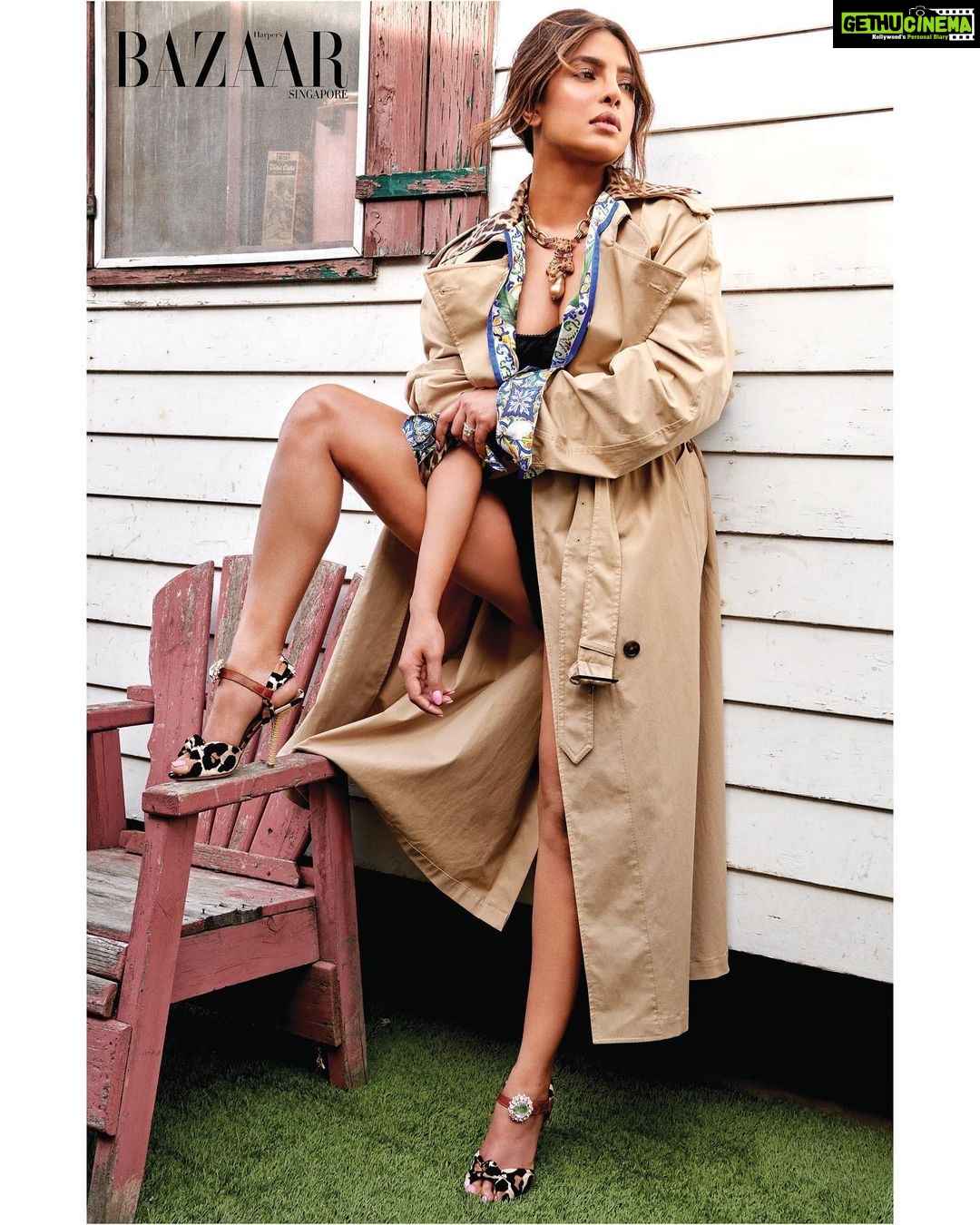 Priyanka Chopra Instagram - Harper’s BAZAAR Singapore, March 2020
