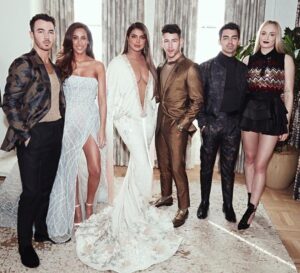 Priyanka Chopra Instagram - So proud of this fam. Congratulations @jonasbrothers you guys crushed it today. #grammys Grammy Awards - Staples Center