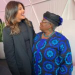 Priyanka Chopra Instagram - Dr. Ngozi chairs the board of Gavi, the Vaccine Alliance which has helped immunize more than 760 million children and saved 13 million lives since 2000. She is truly doing God’s work. Dr. Ngozi is Nigeria’s former Minister of Finance, an economist, international development expert and the Chair of @gavialliance. This is an incredible organization and the proof is in the numbers. With organizations like Gavi and their amazing partners like @unicef and @who, we can eradicate extreme poverty. Please support Gavi and the amazing work they do by signing the petition at @GlblCtzn. 🌎 🤝 #WEF2020 Glaris, Graubunden, Switzerland