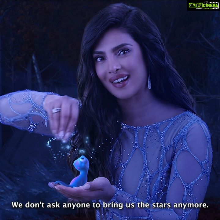 Priyanka Chopra Instagram - An inspiring, heart-warming story of changing the world and creating your own destiny...join our sisterhood with Elsa & Anna #Frozen2 in cinemas November 22 @disneyfilmsindia #FrozenSisters #GirlsForGirls @parineetichopra