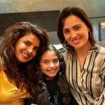 Priyanka Chopra Instagram - 21 years and counting.. friendships that can pick up at any given time… @larabhupathi and her most shining star. Saira you’re definitely your mums daughter. Adore you. So much love for these ladies. And so many memories. Also Missed you #Pradeepguha 🙏🏽❤️ London, United Kingdom