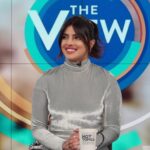 Priyanka Chopra Instagram – Thank you to the incredible women of @theviewabc for having me on to discuss a film that is extremely special to me and very close to my heart.  In theaters near you around the world, including the US and Canada, October 11 💗 @whoopigoldberg @joyvbehar @huntsmanabby @meghanmccain @rsvpmovies @roykapurfilms @purplepebblepictures