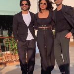 Priyanka Chopra Instagram – Twinning with the boyzzz for #Day10 of promotions #TheSkyIsPink. In cinemas Oct 11.

@faroutakhtar @rohitsaraf10 Mumbai, Maharashtra