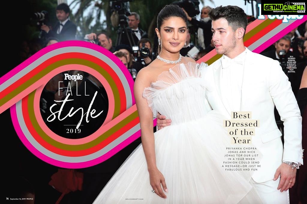 Priyanka Chopra Instagram - Thank you @people 💜 @nickjonas