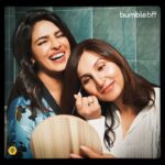 Priyanka Chopra Instagram - Friends are the family you choose and as we come to the close of friendship month, I can’t help but reflect on how true that is. I'm so excited to celebrate the 250,000 friendships that have been made so far on #Bumblebff in India. @bumble_india's BFF campaign is so special to me because I got to share it with my best friend Tamanna. I truly believe that you can find friends and like-minded people in the most unexpected places... and this is exactly what happened to me when @tam2cul walked into my life. Even though it feels like forever, Tam and I met about 19 years ago - we used to be roomies and surprisingly, we didn't quite like each other! Fast forward to the present where we are now inseparable. Tam, thank you for everything & specially for pushing aside your fear of being in front of the camera and doing this with me ♥