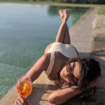 Priyanka Chopra Instagram – Best use of a vacation. The hubby taking pictures. Lol 😝 📷@nickjonas 👙 ☀️ 🍸 💏 Tuscany